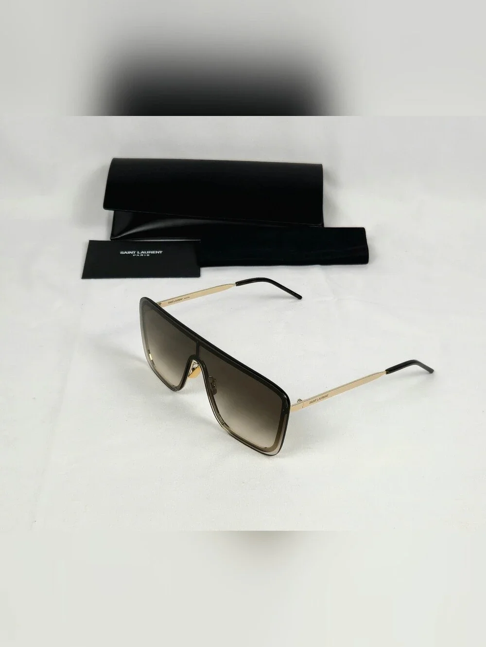 Saint Laurent SL364 MASK Shield Sunglasses Complete Set